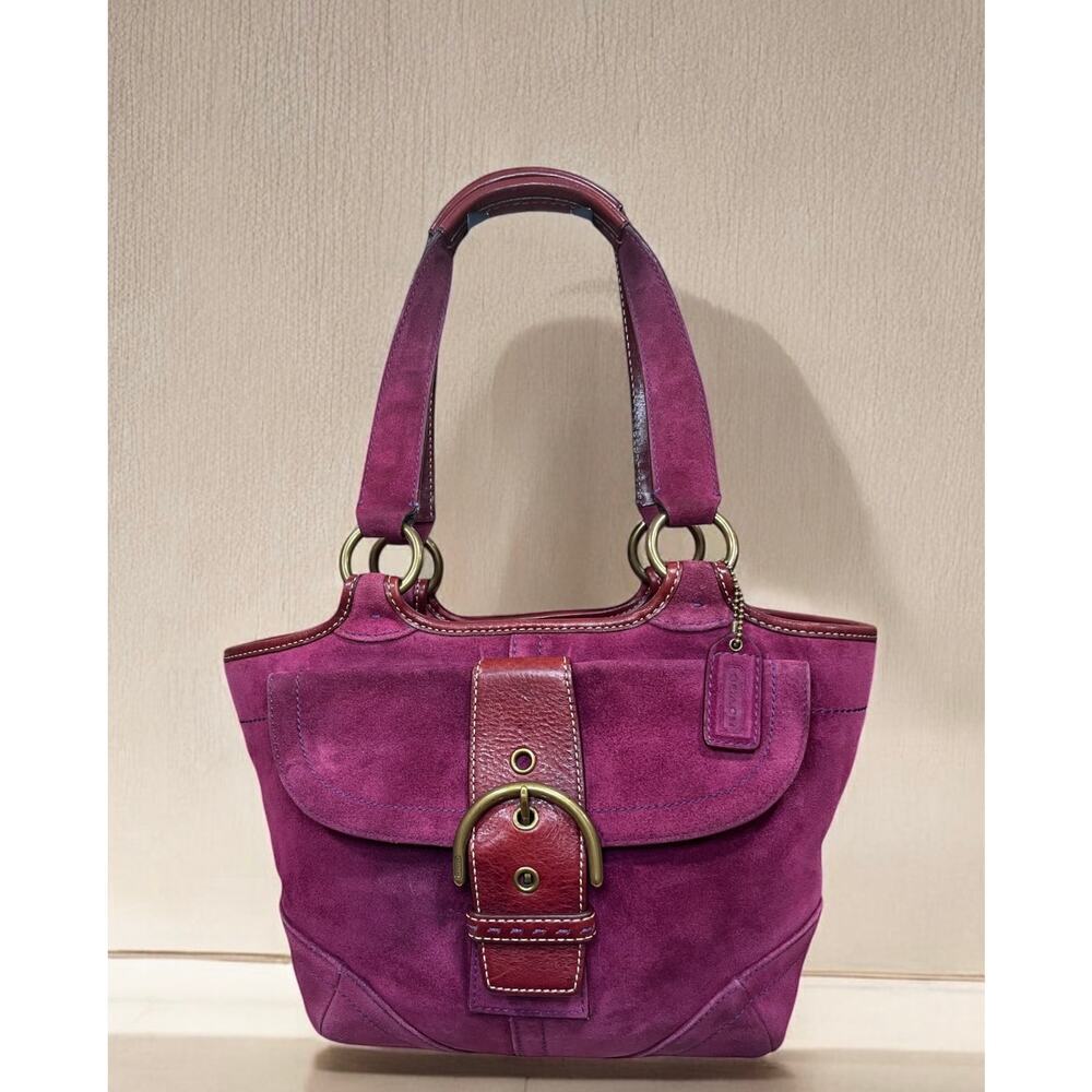 ‼️ SOLD‼️ Coach Vintage Suede Hobo Bag